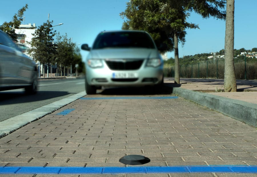 Sensor De Aparcamiento Inalámbrico Para Instalación Y