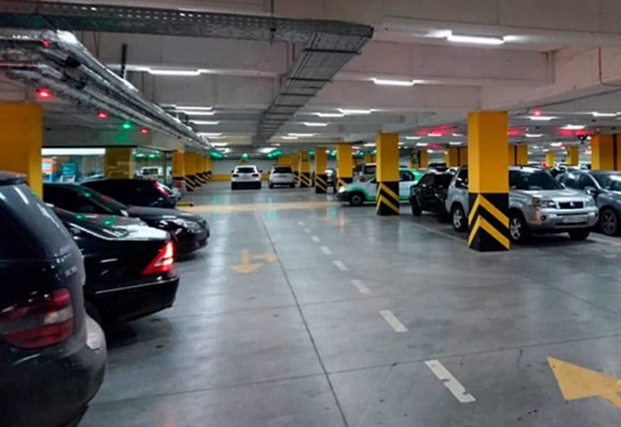 Sensores de guiado de parking: detección de plazas ocupadas