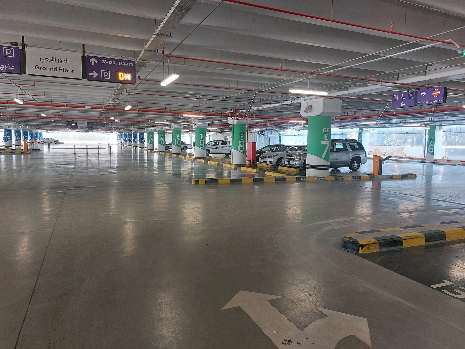 STC parking guidance indoor