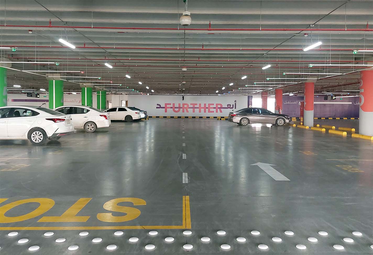 STC parking guidance indoor